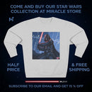 Darth Vader Lightsaber Crewneck Sweatshirt — Galactic Sith Graphic Pullover Printify