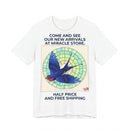 Artistic Bird T‑Shirt — Colorful Swallow & Dove Graphic Tee Miracle Store
