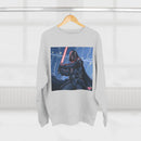 Darth Vader Lightsaber Crewneck Sweatshirt — Galactic Sith Graphic Pullover Printify