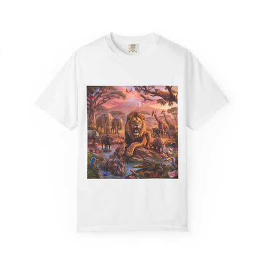 Safari Pride Lion Scene T-Shirt