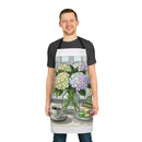 Hydrangea Tea Time Apron Printify