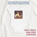 Baby Organic Short Sleeve Bodysuit Printify