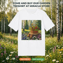 Floral Basket in Forest T-Shirt