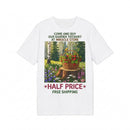 Floral Basket in Forest T-Shirt