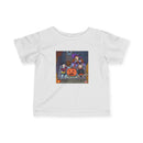 Infant Halloween Trick-or-Treat Tee — Cute Kids Pumpkin Costume Design Printify
