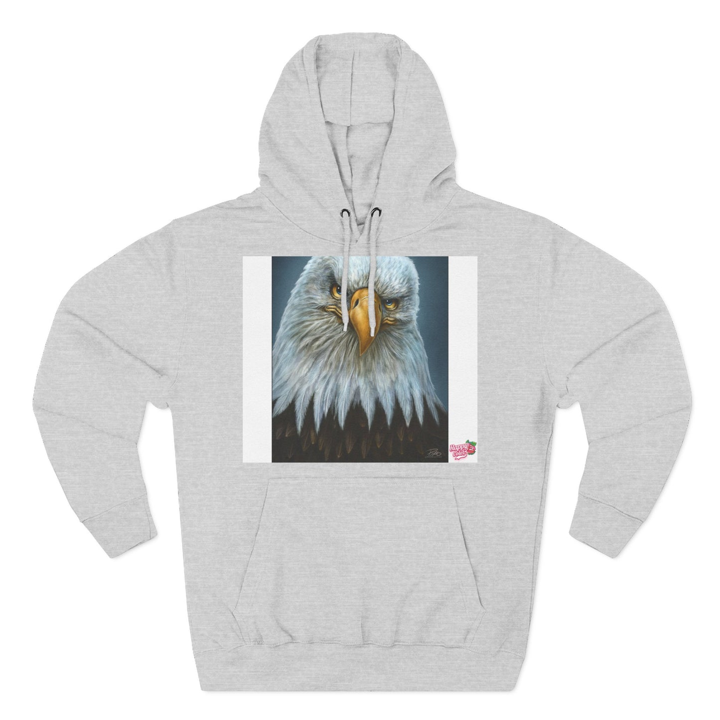 Three-Panel Fleece Hoodie