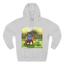 Three-Panel Fleece Hoodie Printify