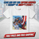 Captain-Inspired Toddler T-Shirt – Shield Hero Action Graphic Printify