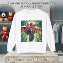 Vision-Inspired Crewneck Sweatshirt — Retro Comic Superhero Graphic Printify