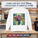 Vision-Inspired Crewneck Sweatshirt — Retro Comic Superhero Graphic Printify