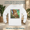 Leopard Cub in Tree Long Sleeve Tee Printify