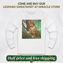 Leopard Cub in Tree Long Sleeve Tee Printify