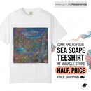 Underwater Dreamscape T-Shirt — Psychedelic Ocean Whale Art Tee Printify