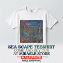 Underwater Dreamscape T-Shirt — Psychedelic Ocean Whale Art Tee Printify