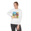 Kids Cartoon Road Trip Long Sleeve Tee Printify