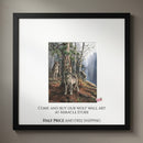 Wolf Pack Framed Poster — Woodland Nature Print for Home Decor Printify