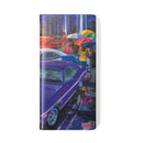 Classic Car Rainy City Flip Case