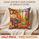 Square Poly Canvas Pillow Printify