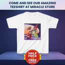 Kids Tee — Colorful Cartoon Space Duo Kids T-Shirt Printify