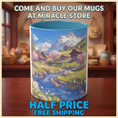 Two-Tone Coffee Mugs, 11oz Miracle Store