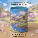Two-Tone Coffee Mugs, 11oz Miracle Store