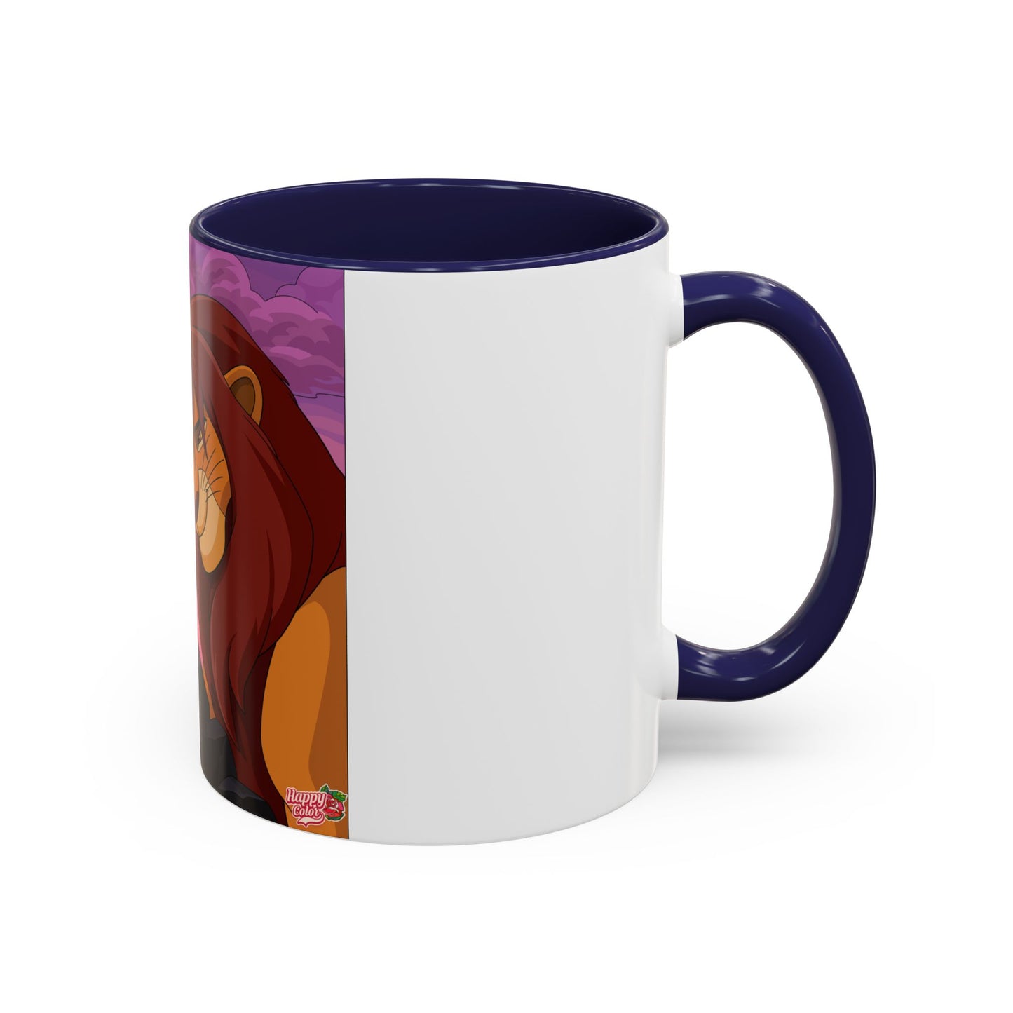 Lion Pride Coffee Mug – Nostalgic Animated Safari Accent Mug (11/15oz)