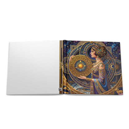 Hardcover Photo Book — Celestial Oracle Art Book (Astrology-Inspired Decorative Keepsake)