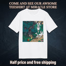 T-Shirt — Whimsical Forest Bunny Illustration Printify