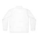 Nature Scene Quarter-Zip Pullover — Mountain River Landscape Embroidered Printify