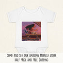 Baby Bodysuit — Adventure Princess & Parrot Graphic Infant Onesie Printify