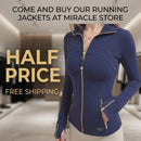 Womens Fitness Running Yoga Jacket Miracle Store