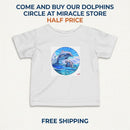 Infant Dolphin Tee — Playful Ocean Baby Shirt with Jumping Dolphins Printify