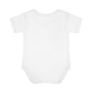Infant Bodysuit — Cute Fisherman on Yellow Fish Baby Onesie Printify