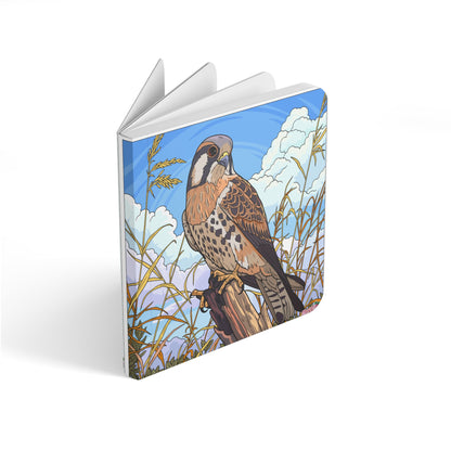 Wildlife Board Book — Illustrated Birds & Big Cats Baby Picture Book