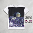 Kids Moon Landscape Sports Jersey
