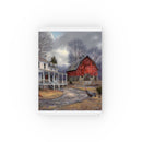 Hard Backed Journal – Rustic Farmhouse Barn Landscape