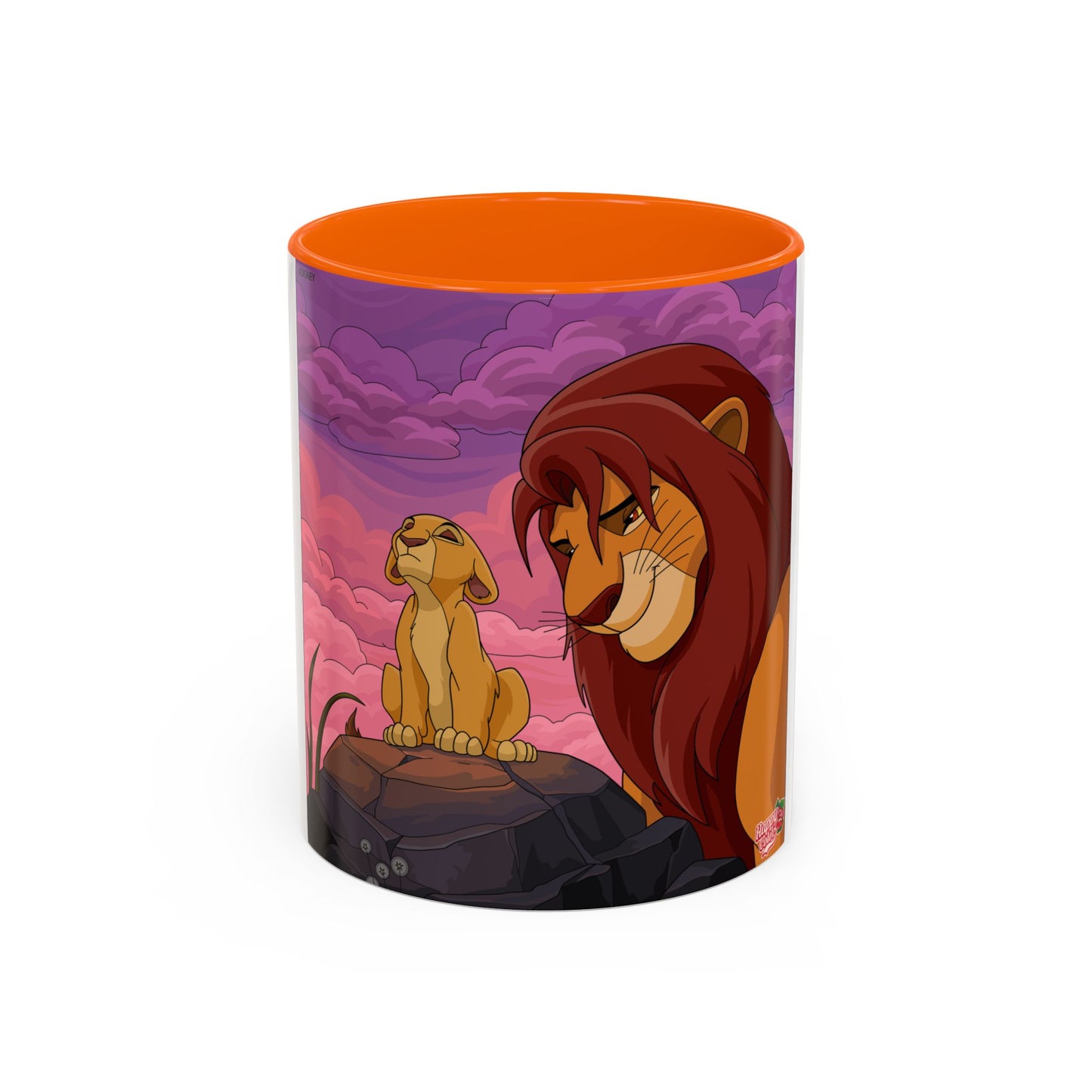 Lion Pride Coffee Mug – Nostalgic Animated Safari Accent Mug (11/15oz)
