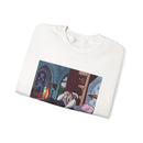 Gothic Cozy Vampire Reading Crewneck Sweatshirt Printify