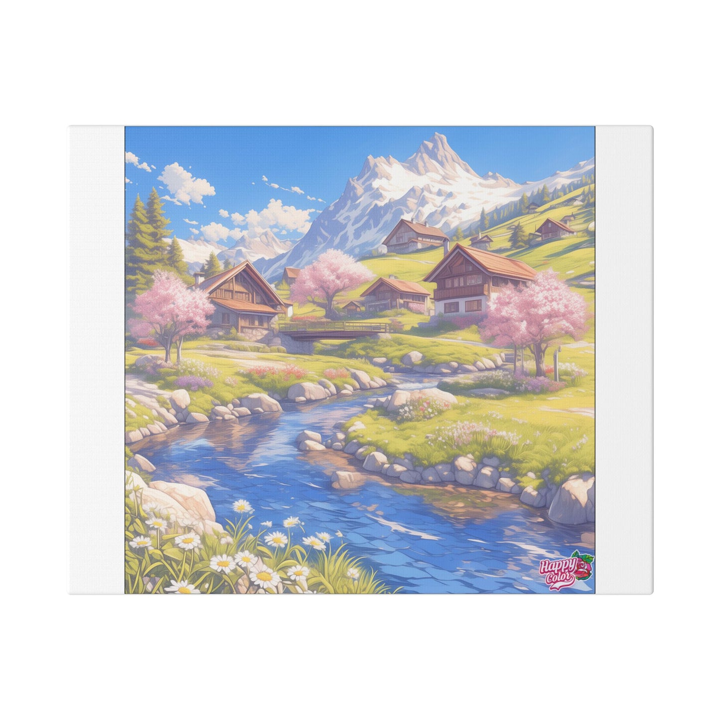 Alpine Spring Canvas
