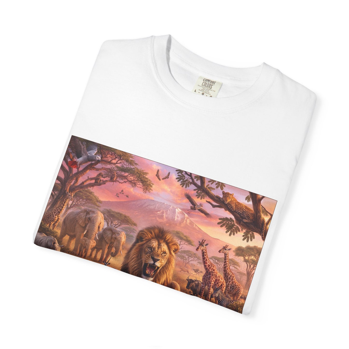 Safari Pride Lion Scene T-Shirt