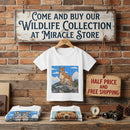 Toddler T‑Shirt — Brave Mountain Wolf Graphic Tee Printify