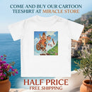 Adventure Bike Baby T-Shirt — Cute Cartoon Kids Cycling Print Printify