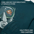 Toddler Hoodie — Cute Scuba Diver & Clownfish Ocean Print Printify