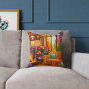 Square Poly Canvas Pillow Printify
