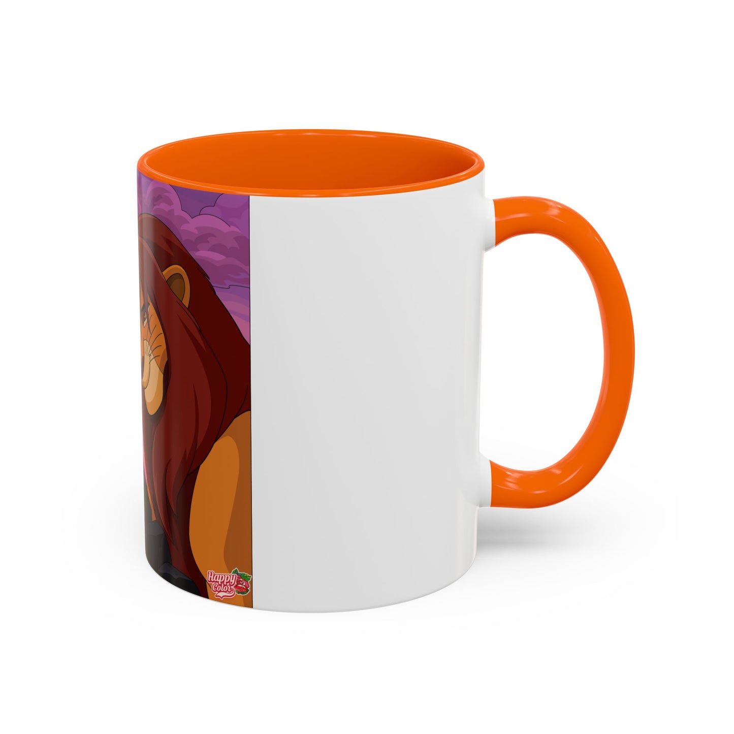 Lion Pride Coffee Mug – Nostalgic Animated Safari Accent Mug (11/15oz)