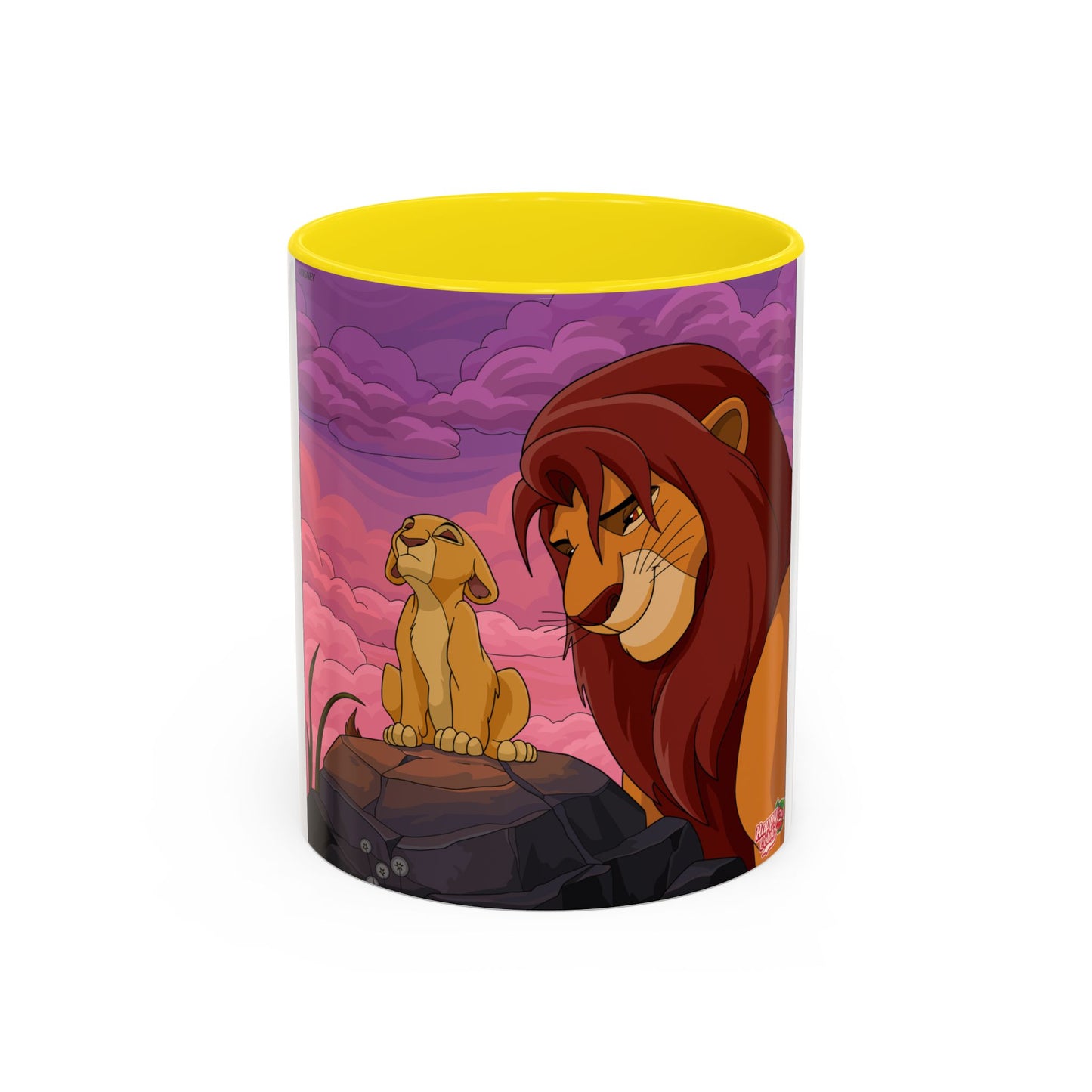 Lion Pride Coffee Mug – Nostalgic Animated Safari Accent Mug (11/15oz)