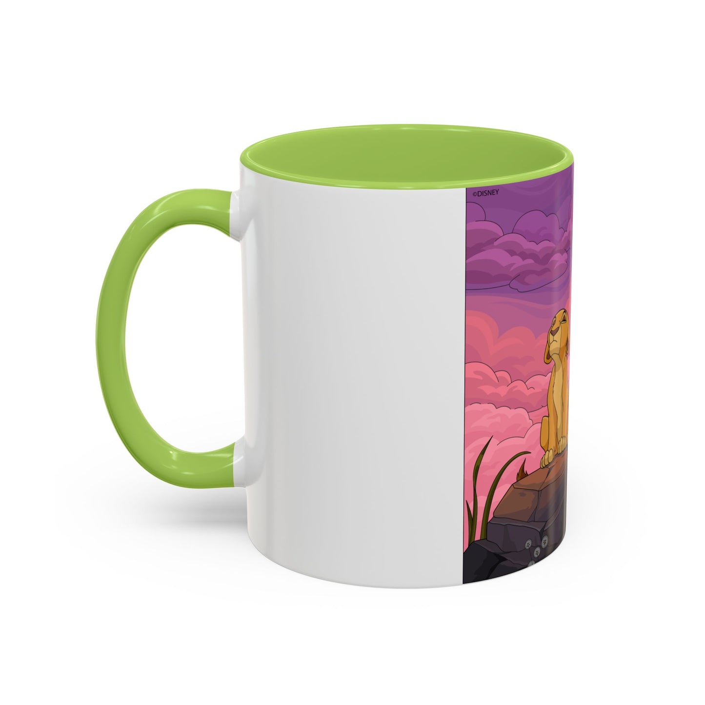 Lion Pride Coffee Mug – Nostalgic Animated Safari Accent Mug (11/15oz)