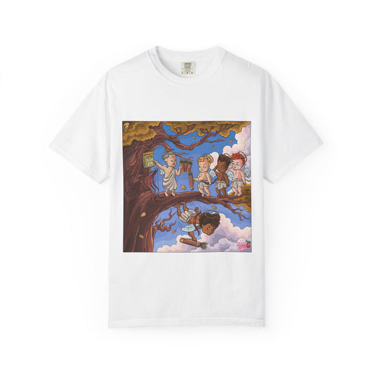 T-Shirt — Whimsical Treehouse Kids Illustration Tee
