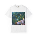 Forest Raptor T-Shirt — Soaring Owl Nature Graphic Tee Printify