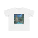 Toddler Tee — Cute Bear & Forest Scene Kids Shirt Printify